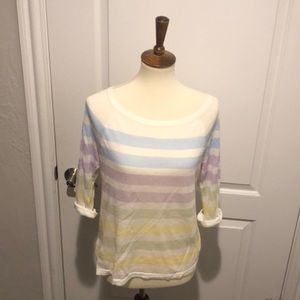 Loft pastel sweater in size small